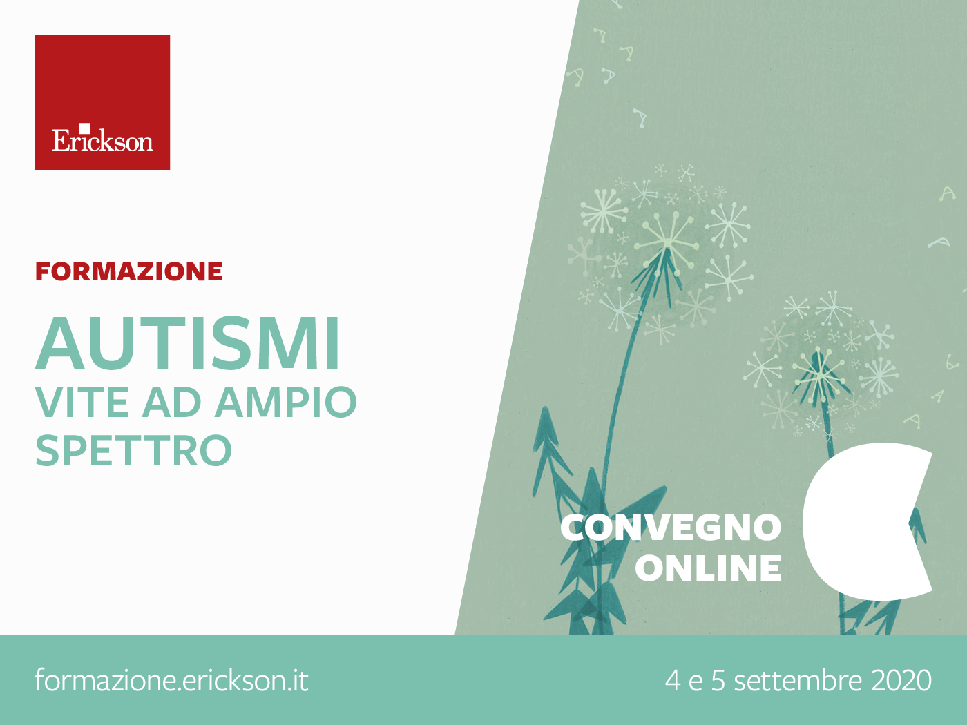 Convegno Erickson Autismi. Vite ad ampio spettro