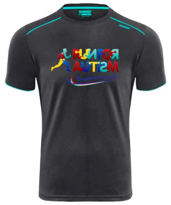 In regalo per te la bellissima maglia tecnica della Run for Autism