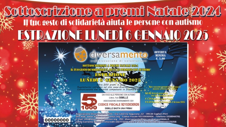 Sottoscrizione a premi Natale 24